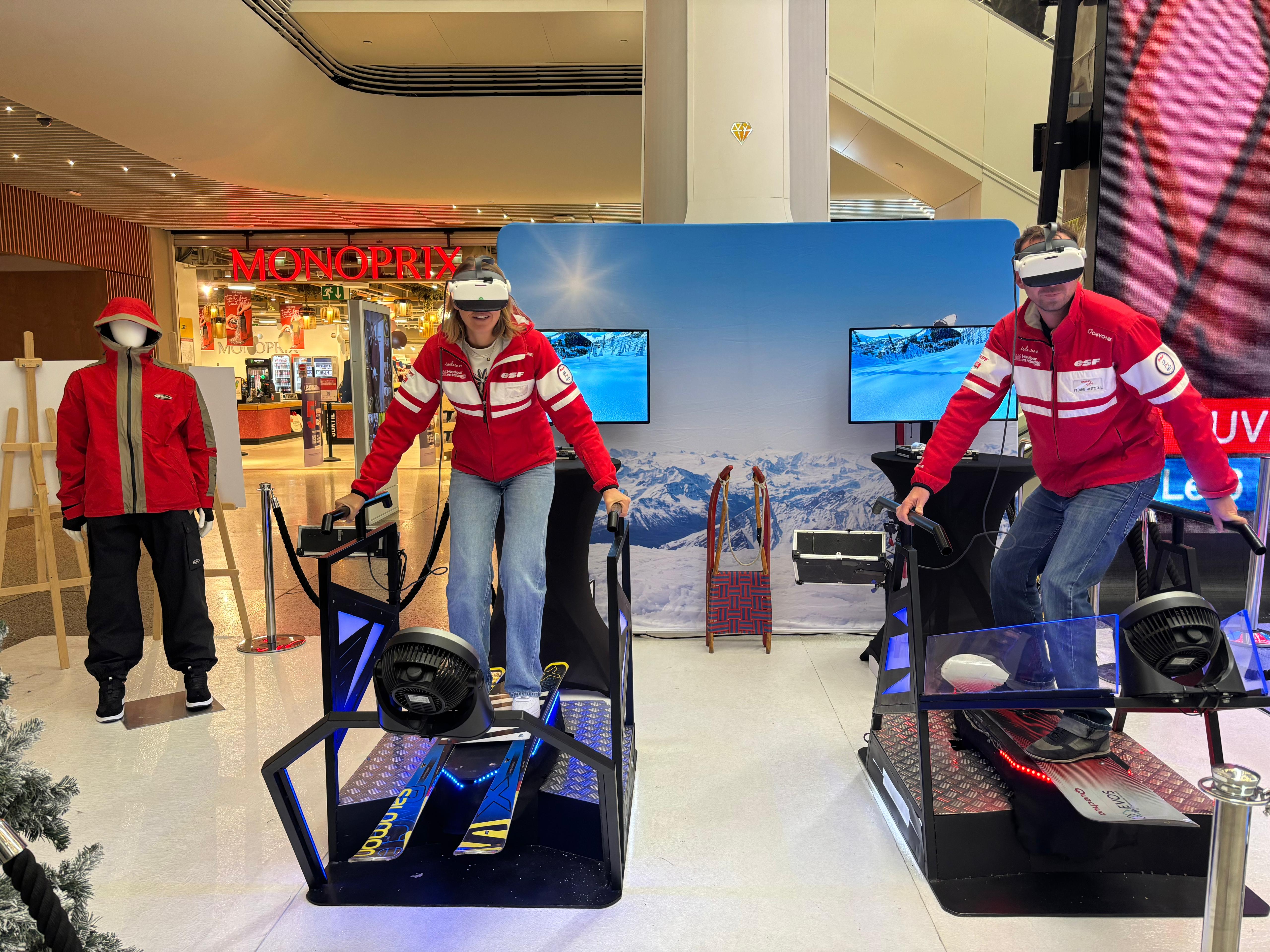 Location de simulateurs ski et snowboard VR by Evos